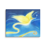 Bird of the Soul #12 - Energy Art by Jisu Han - Unframed Canvas Print