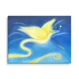 Bird of the Soul #12 - Energy Art by Jisu Han - Unframed Canvas Print