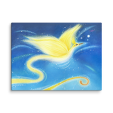 Bird of the Soul #12 - Energy Art by Jisu Han - Unframed Canvas Print