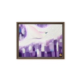 Bird of the Soul  #8 - Energy Art by Jisu Han - Framed Canvas Print