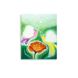 Bird of the Soul-Love - Energy Art by Jisu Han - Unframed Paper Print