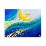 Bird of the Soul  #26-1 - Energy Art by Jisu Han - Unframed Paper Print