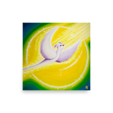 Bird of the Soul  #28 - Energy Art by Jisu Han - Unframed Paper Print