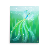 Bird of the Soul #21 - Energy Art by Jisu Han - Unframed Paper Print