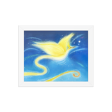 Bird of the Soul #12 - Energy Art by Jisu Han - Framed Paper Print
