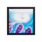Bird of the Soul #15-1 - Energy Art by Jisu Han - Framed Paper Print