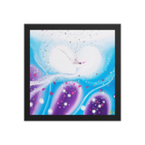 Bird of the Soul #15-1 - Energy Art by Jisu Han - Framed Paper Print