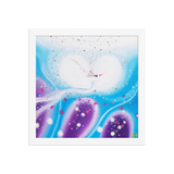 Bird of the Soul #15-1 - Energy Art by Jisu Han - Framed Paper Print