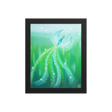 Bird of the Soul #21 - Energy Art by Jisu Han - Framed Paper Print