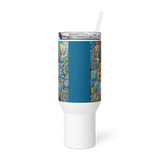 Elements -  Energy Art by Matthew Smith - Travel Mug with a Handle
