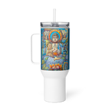 Elements -  Energy Art by Matthew Smith - Travel Mug with a Handle