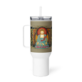 Gateway to Enlightenment - Energy Art by Matthew Smith - Travel Mug with a Handle