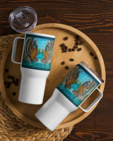 Guardians 2 - Energy Art by Matthew Smith - Travel Mug with a Handle