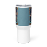 Quan Yin Dream - Energy Art by Matthew Smith - Travel Mug with a Handle