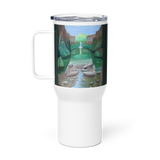 Stream of Consciousness - Energy Art by Matthew Smith - Travel Mug with a Handle