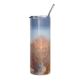 Dawn of Consciousness - Energy Art by Matthew Smith - Stainless Steel Tumbler