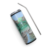 Stream of Consciousness - Energy Art by Matthew Smith - Stainless Steel Tumbler