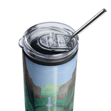 Stream of Consciousness - Energy Art by Matthew Smith - Stainless Steel Tumbler
