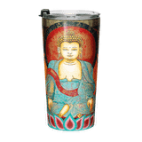 GATEWAY TO ENLIGHTENMENT Energy Art by Matthew Smith - Tapered Stainless Steel Tumbler