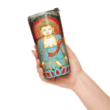 GATEWAY TO ENLIGHTENMENT Energy Art by Matthew Smith - Tapered Stainless Steel Tumbler