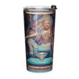 QUAN YIN DREAM Energy Art by Matthew Smith - Tapered Stainless Steel Tumbler