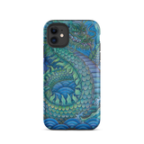 Blue Dragon - Energy Art by Matthew Smith - Tough Case for iPhone®