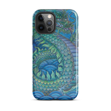 Blue Dragon - Energy Art by Matthew Smith - Tough Case for iPhone®