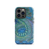 Blue Dragon - Energy Art by Matthew Smith - Tough Case for iPhone®
