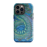Blue Dragon - Energy Art by Matthew Smith - Tough Case for iPhone®