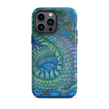Blue Dragon - Energy Art by Matthew Smith - Tough Case for iPhone®
