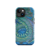 Blue Dragon - Energy Art by Matthew Smith - Tough Case for iPhone®