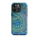 Blue Dragon - Energy Art by Matthew Smith - Tough Case for iPhone®