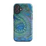 Blue Dragon - Energy Art by Matthew Smith - Tough Case for iPhone®