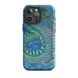 Blue Dragon - Energy Art by Matthew Smith - Tough Case for iPhone®