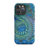 Blue Dragon - Energy Art by Matthew Smith - Tough Case for iPhone®
