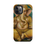 Golden Ganesh - Energy Art by Matthew Smith - Tough Case for iPhone®