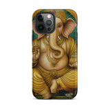 Golden Ganesh - Energy Art by Matthew Smith - Tough Case for iPhone®