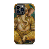 Golden Ganesh - Energy Art by Matthew Smith - Tough Case for iPhone®