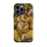 Golden Ganesh - Energy Art by Matthew Smith - Tough Case for iPhone®