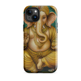 Golden Ganesh - Energy Art by Matthew Smith - Tough Case for iPhone®