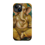Golden Ganesh - Energy Art by Matthew Smith - Tough Case for iPhone®