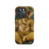 Golden Ganesh - Energy Art by Matthew Smith - Tough Case for iPhone®