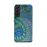 Blue Dragon - Energy Art by Matthew Smith - Tough Case for Samsung®