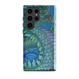 Blue Dragon - Energy Art by Matthew Smith - Tough Case for Samsung®