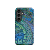 Blue Dragon - Energy Art by Matthew Smith - Tough Case for Samsung®