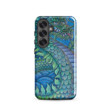 Blue Dragon - Energy Art by Matthew Smith - Tough Case for Samsung®