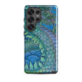 Blue Dragon - Energy Art by Matthew Smith - Tough Case for Samsung®