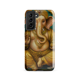 Golden Ganesh - Energy Art by Matthew Smith - Tough Case for Samsung®