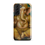 Golden Ganesh - Energy Art by Matthew Smith - Tough Case for Samsung®