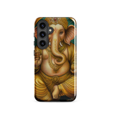 Golden Ganesh - Energy Art by Matthew Smith - Tough Case for Samsung®